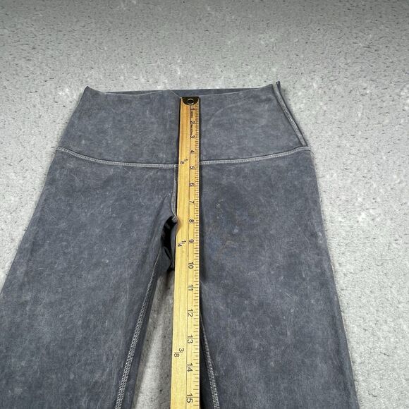 Lululemon Wunder Under Leggings Womens 4 Gray  Inseam 28 in Athleisure W5BY1S - Picture 6 of 11
